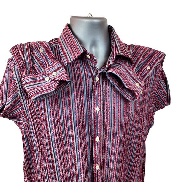 ETRO Made in Italy Oxford Shirt NOT XXL -fits Mens med w/relax fit/Lg slim fit. - Picture 4 of 8